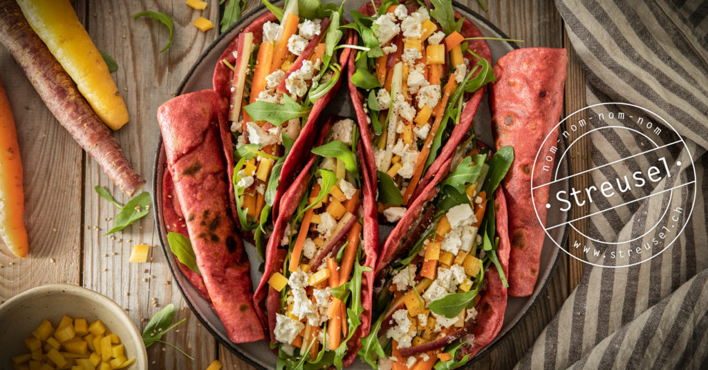 Rainbow Wraps Rezept von Streusel