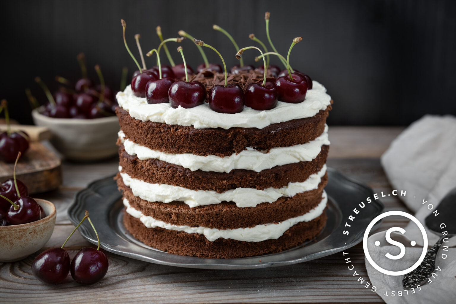Schwarzwälder Kirschtorte Rezept von Streusel