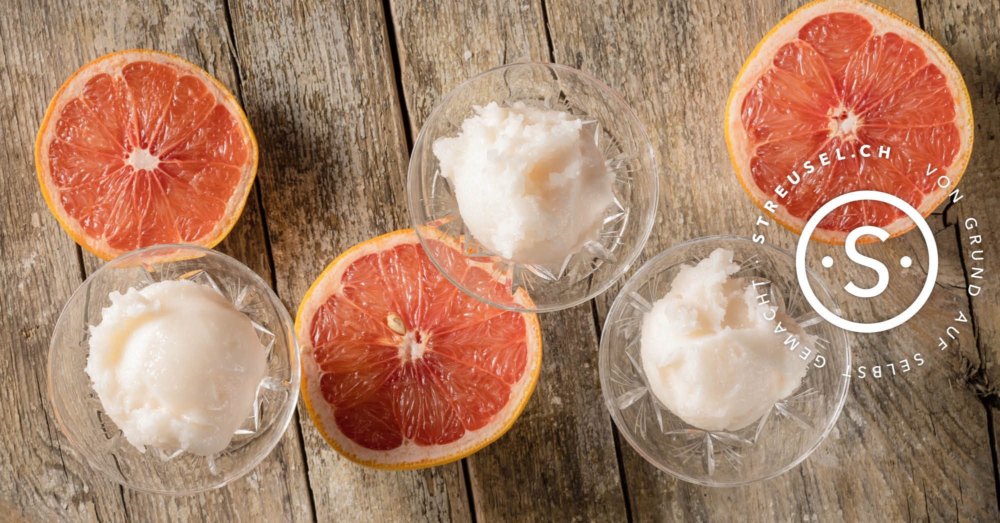 GrapefruitProseccoSorbet Rezept von Streusel